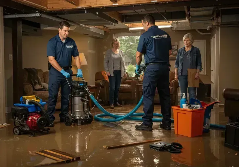 Basement Water Extraction and Removal Techniques process in Alvin, TX